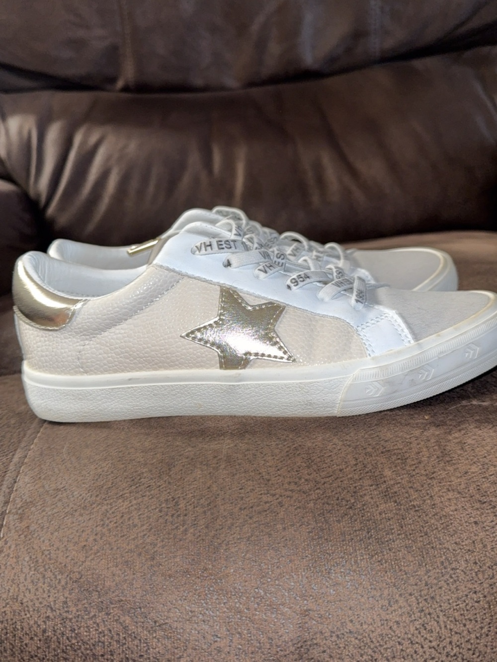 Vintage Havana Size 7. Worn once and didn’t like them.
